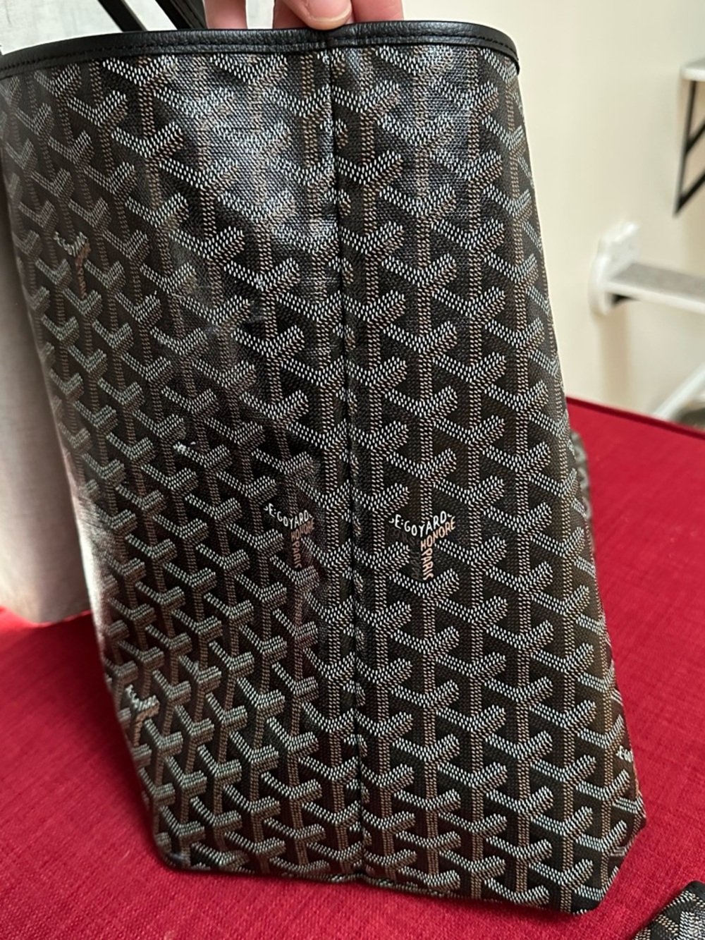 Goyard St Louis GM Tote Bag Black - Picture 8 of 12
